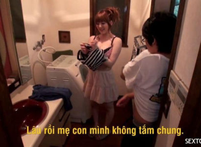 Momoka Nishina: Bà Mẹ Quyến Rũ Khai Mở Bí Mật Tình Dục Cấm Kỵ Cho Con Trai